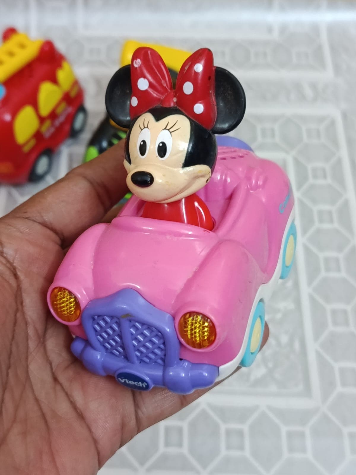 VTech Toot-Toot Drivers Vehicle Set – Fire Engines, Race Car, Monster Truck, Minnie & Goofy — photo 5