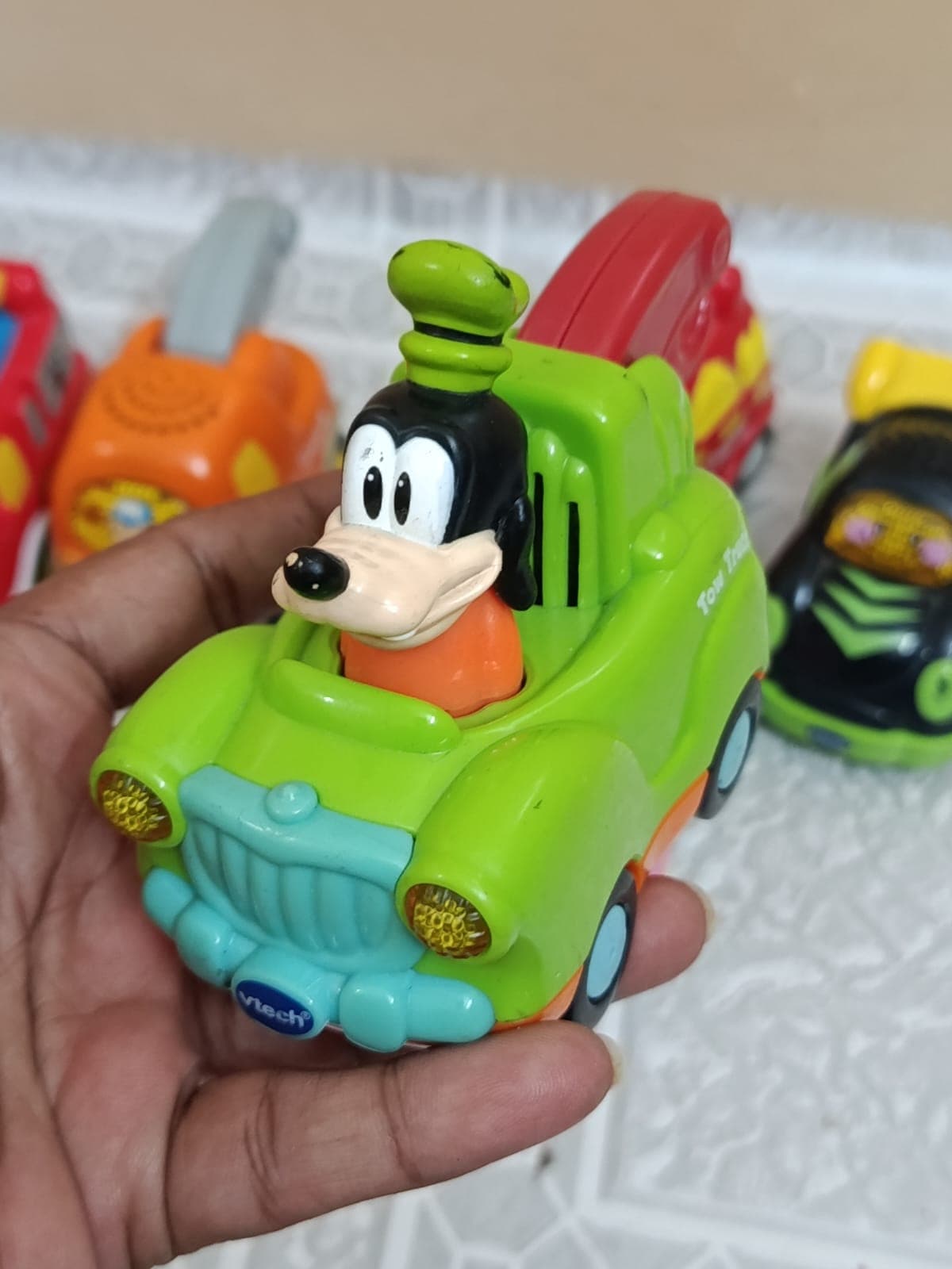 VTech Toot-Toot Drivers Vehicle Set – Fire Engines, Race Car, Monster Truck, Minnie & Goofy — photo 6