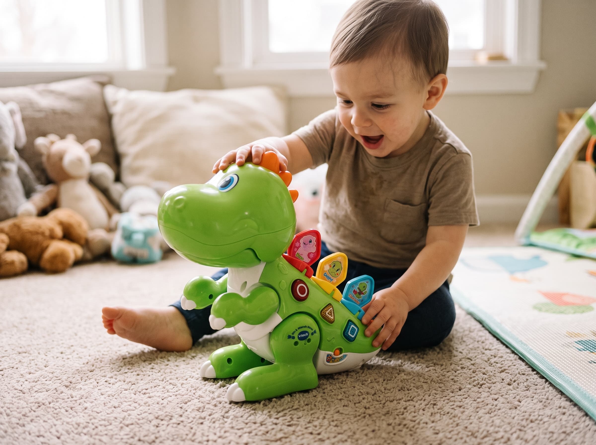 Pre-loved VTech Mix & Match-a-Saurus – Interactive Dancing Dinosaur