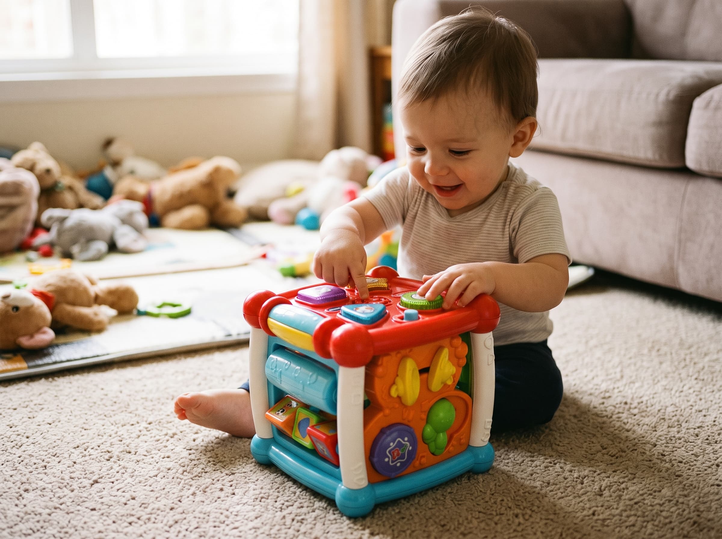 Pre-loved VTech Turn & Learn Cube
